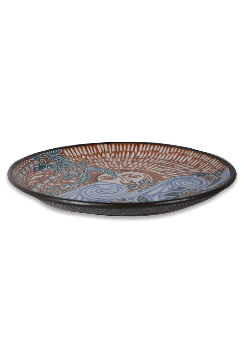 Guadalupe Ceramics Plate Playa Plate