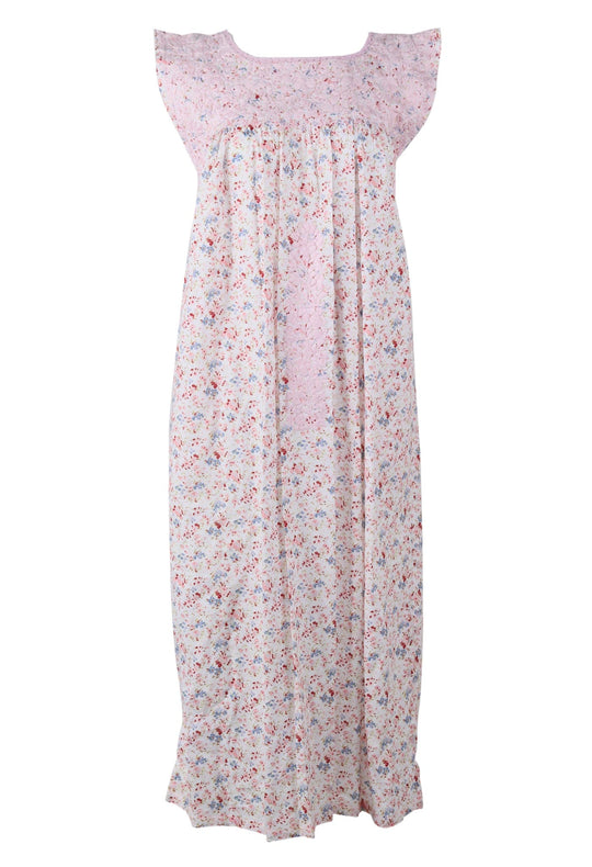 Flores Specialty Midi Dress Dress Jardin de Rosa Ivory