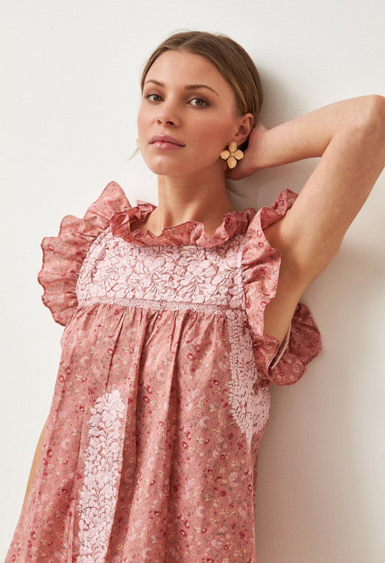 Olivia Specialty Blouse Blouse Olivia Jardin Palido
