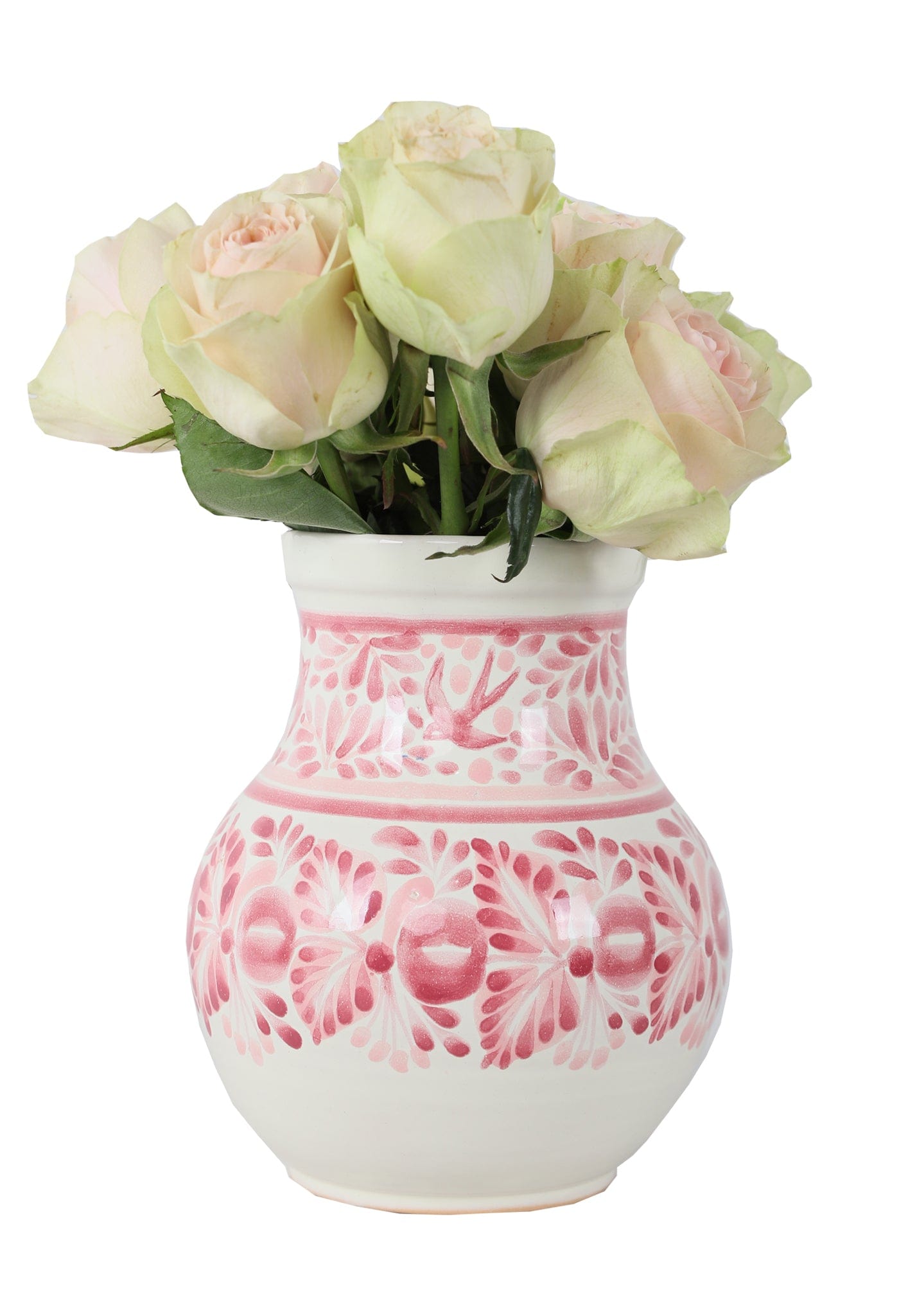 Gorky Gonzalez Ceramics Large Vase Small Pink Flower Pot Madre